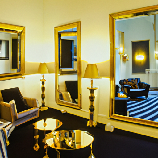 עיצוב פנים מורכב של מלון בוטיק בבוקרשט, המשקף את ההיסטוריה והתרבות העשירה של העיר.